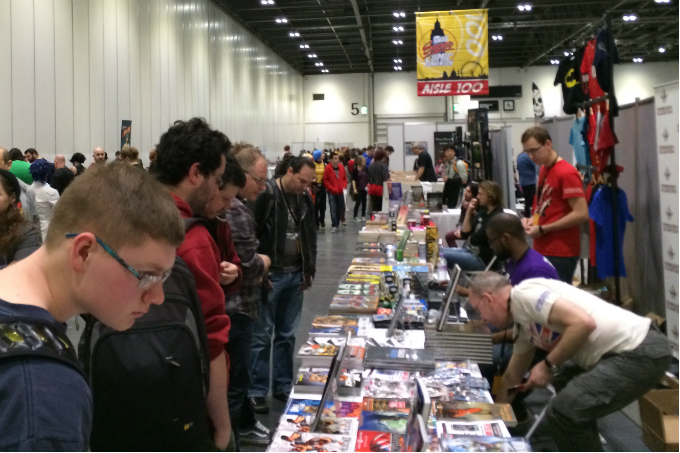 Vitralizado na London Super Comic Convention 2014 – Dia 1