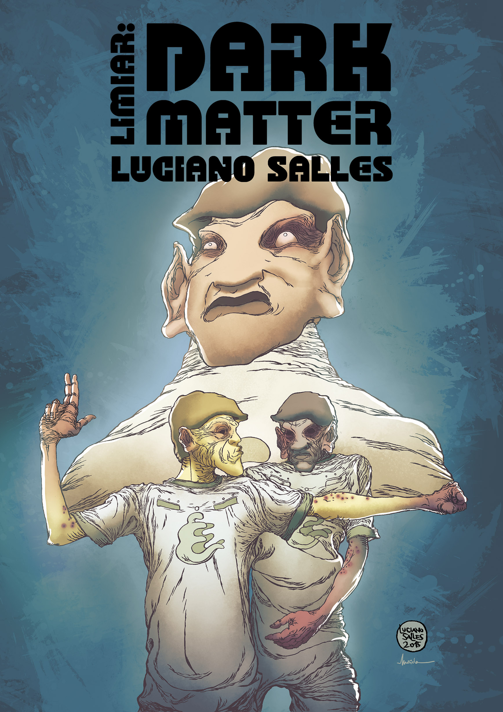 Limiar: Dark Matter: a próxima HQ de Luciano Salles será lançada em outubro e tem as primeiras imagens divulgadas