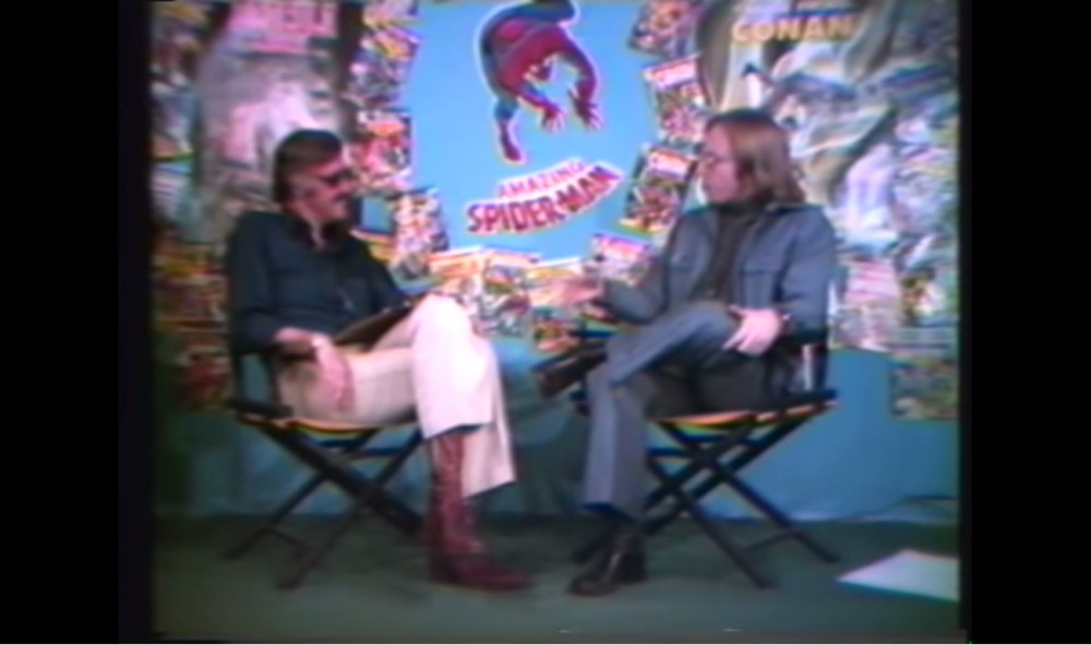 Stan Lee entrevista Roy Thomas em 1976
