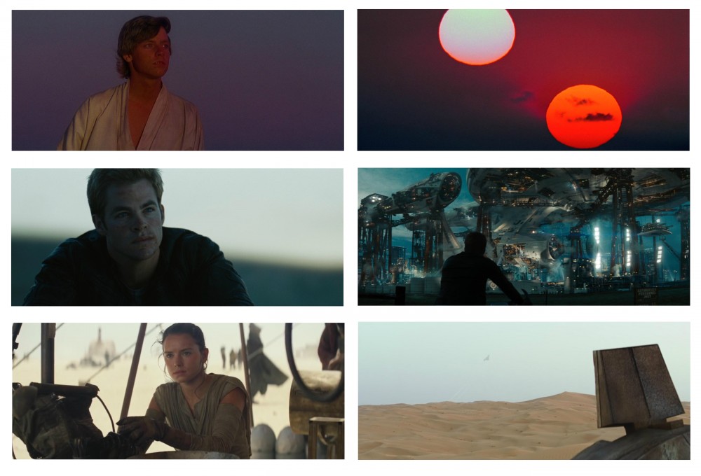 Luke, Kirk, Rey e a jornada do herói