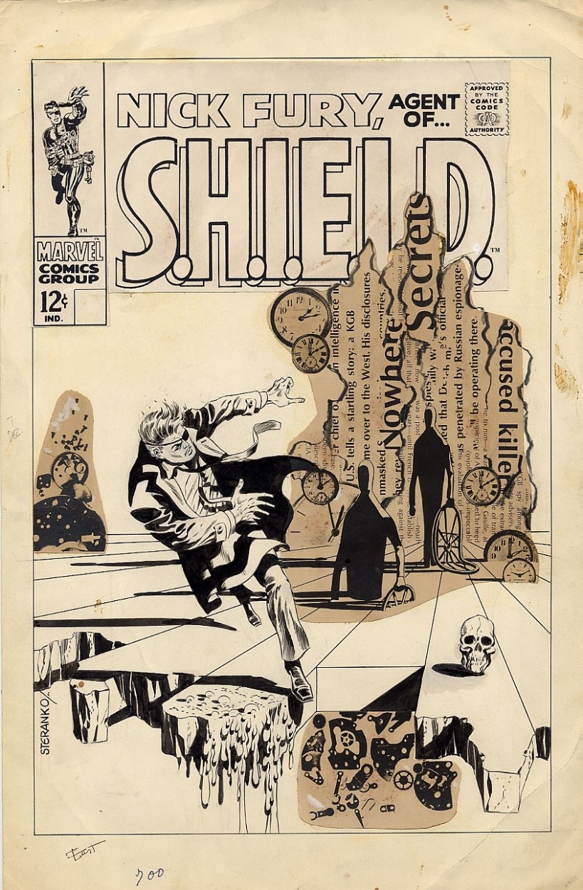 Nick Fury, Agent of S.H.I.E.L.D. #7 (1968), por Jim Steranko