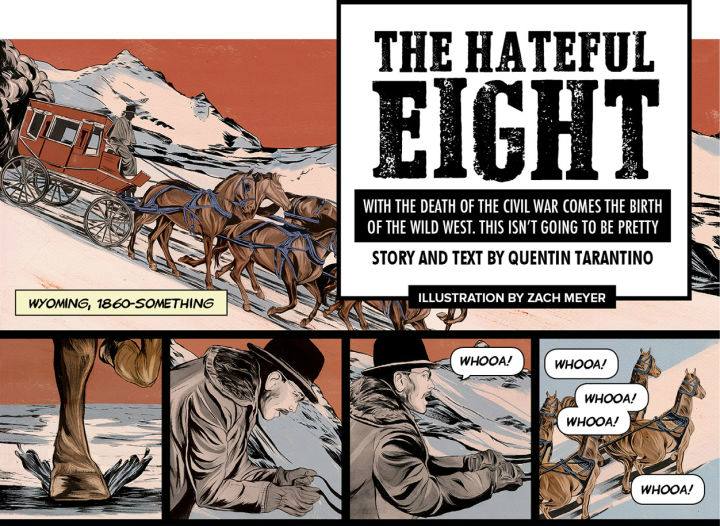 The Hateful Eight: a prévia em quadrinho do filme de Quentin Tarantino