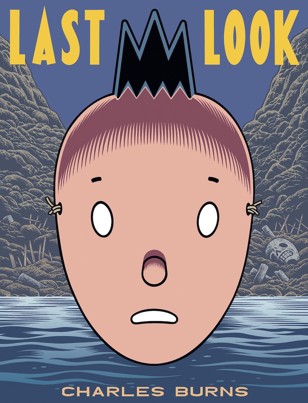 Last Look: a capa da coletânea com a trilogia X’ed Out, The Hive e Sugar Kull de Charles Burns
