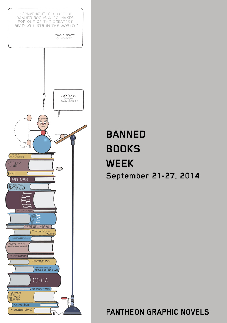 Banned Books Week, por Chris Ware