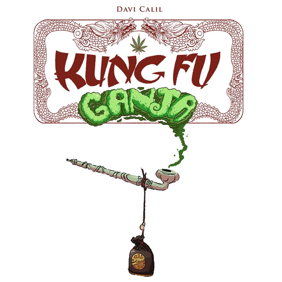 Kung Fu Ganja: a próxima história em quadrinhos de Davi Calil