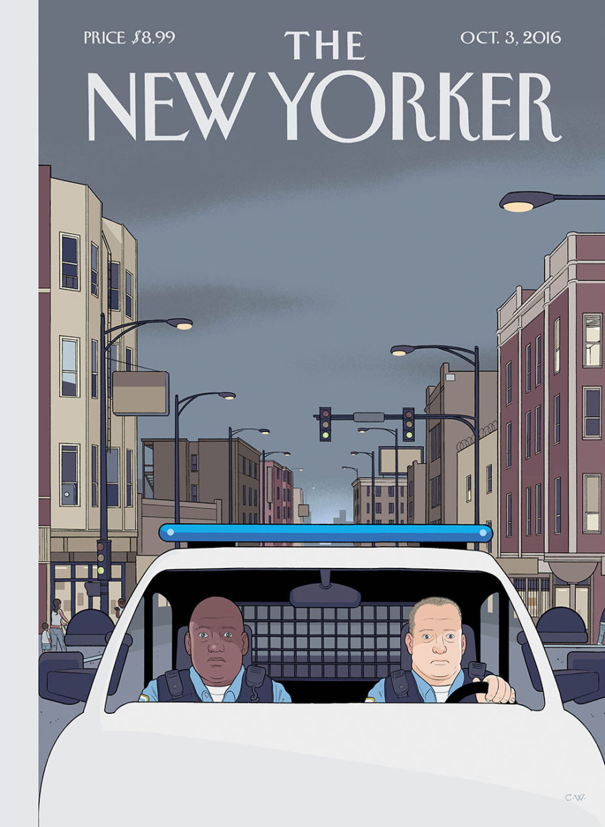 A arte de Chris Ware para a capa da próxima edição da New Yorker