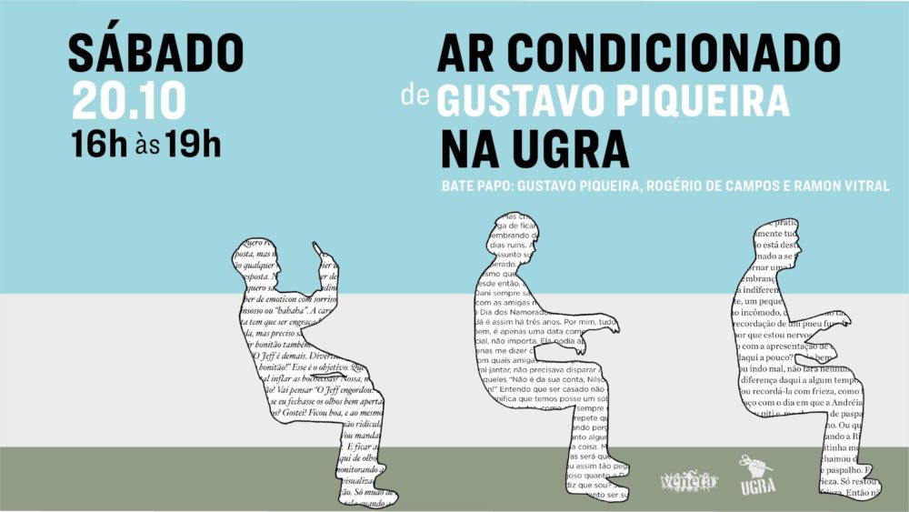Sábado (20/10) é dia de lançamento de Ar Condicionado, de Gustavo Piqueira