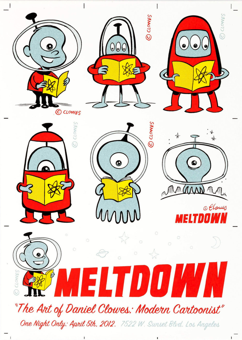 Meltdown Comics, por Daniel Clowes