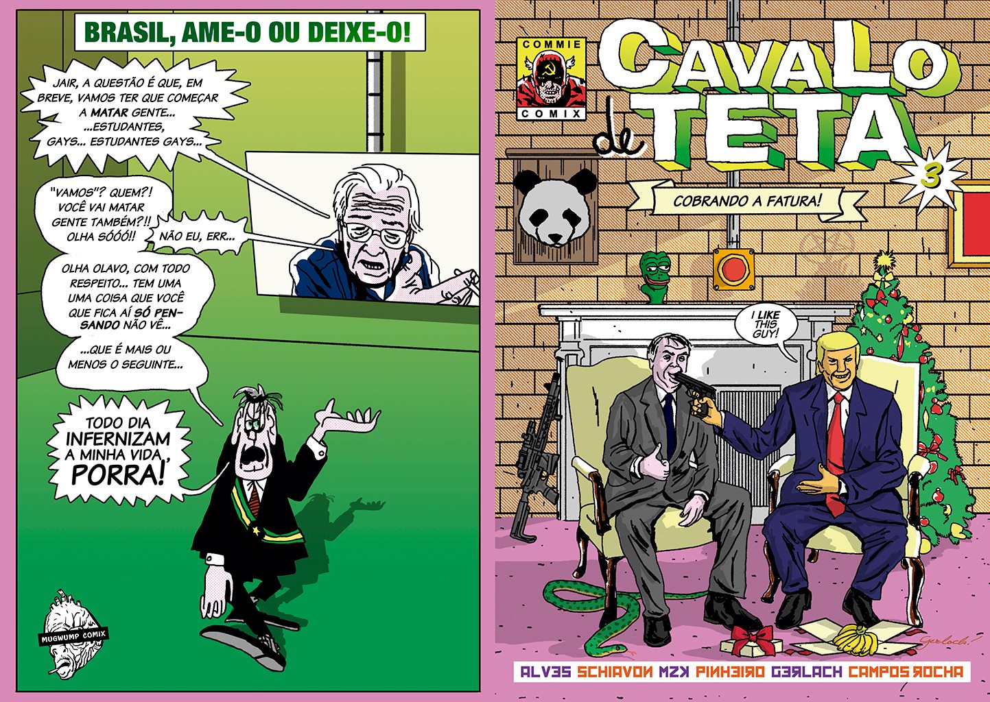 Cavalo de Teta: confira a capa e uma prévia do terceiro número da revista editada por João Pinheiro