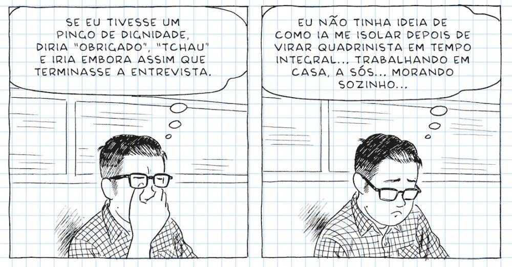 A Solidão do Quadrinho sem Fim | Vitralizado