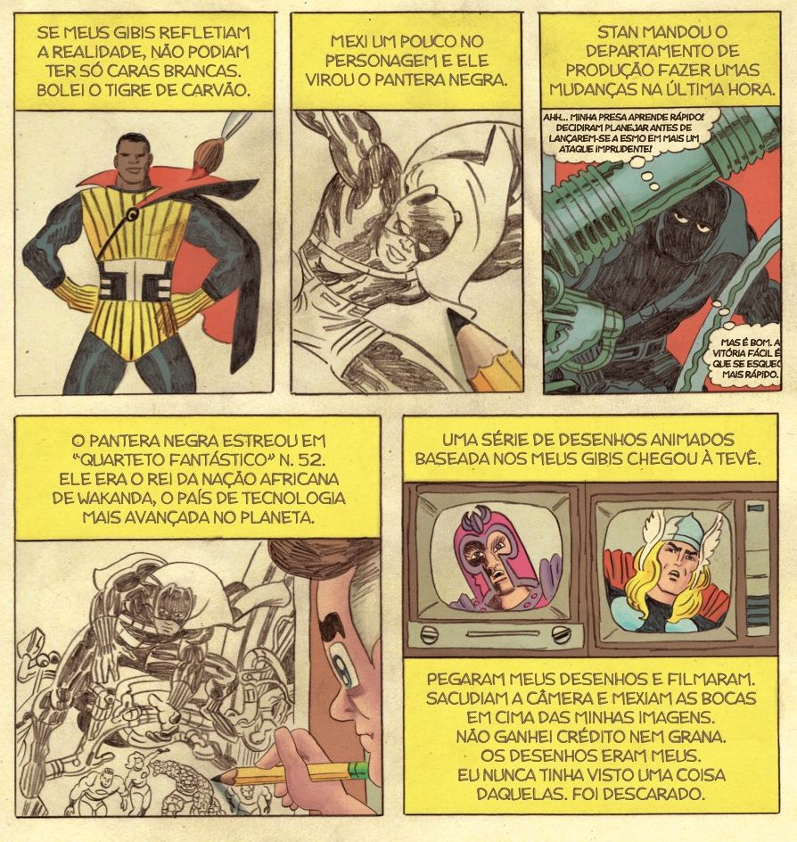 Papo com Tom Scioli, autor de Jack Kirby – A Épica Biografia do Rei dos  Quadrinhos: “Todo o estilo narrativo das HQs de super-heróis ainda segue o  modelo de Kirby” | Vitralizado