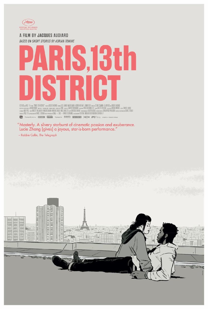 Paris, 13º Distrito, por Adrian Tomine