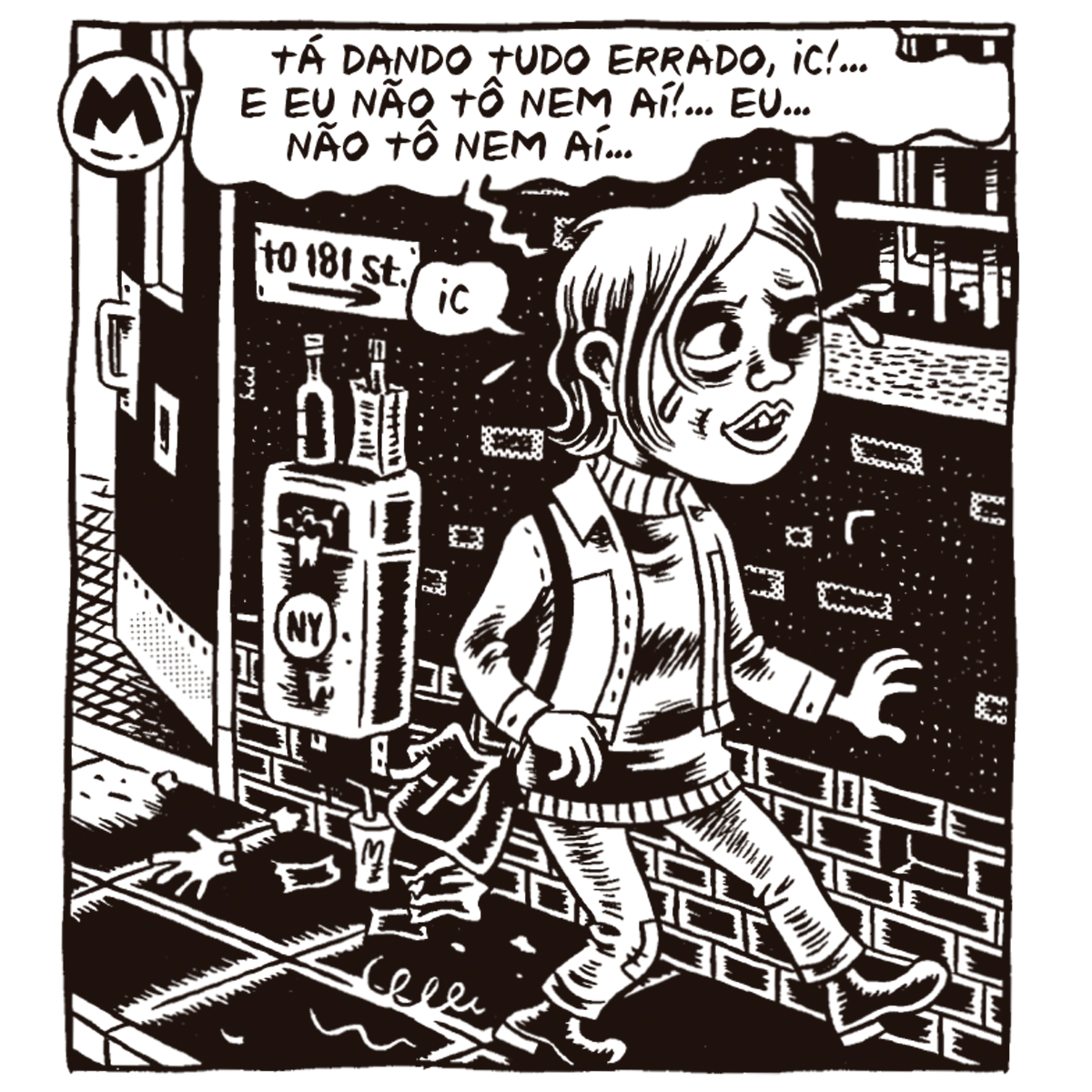 Julie Doucet fala sobre Meu Diário de Nova York: “Me sentia caída de  paraquedas no meio desses artistas famosos de Nova York” – Vitralizado,  desde 2012, por Ramon Vitral